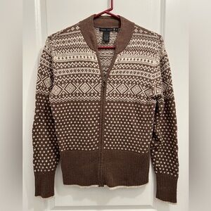 Nomadic Traders
Sweater 
Medium, Brown/Beige